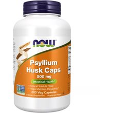NOW Psyllium Husk Caps 500 mg 200 kapslar