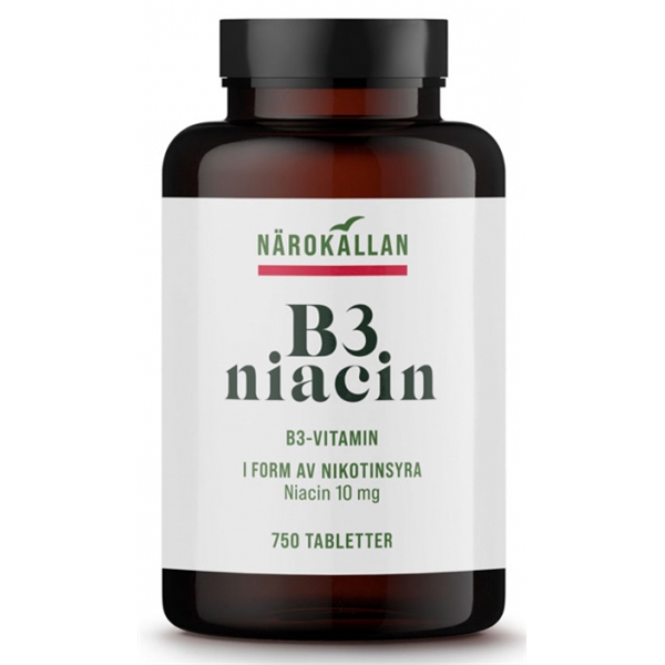 Närokällan B3 Niacin 10 mg