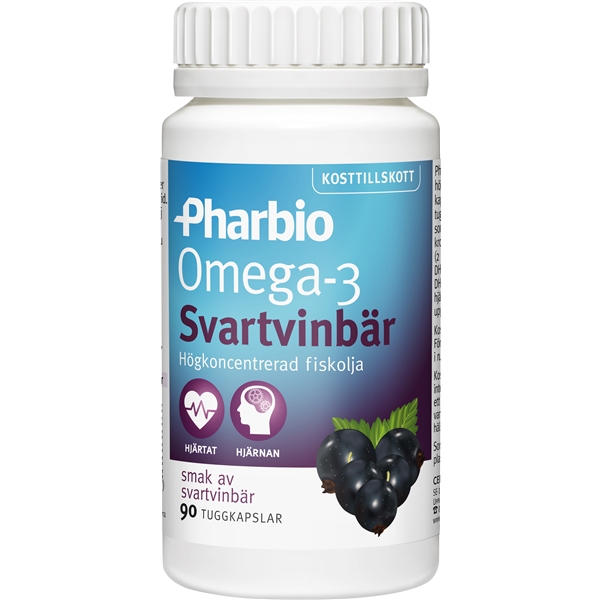 Omega-3 Svartvinbär