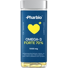 175 kapslar - Pharbio Omega-3 Forte
