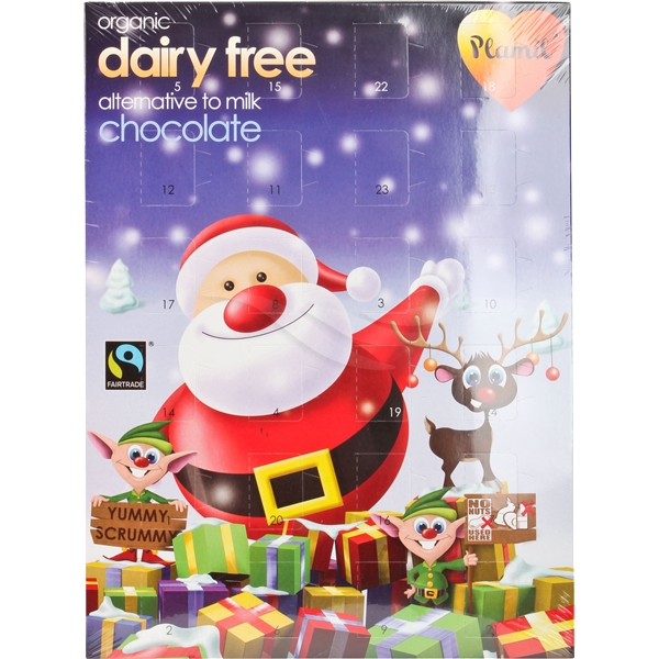 Plamil chokladkalender mjölkfri EKO