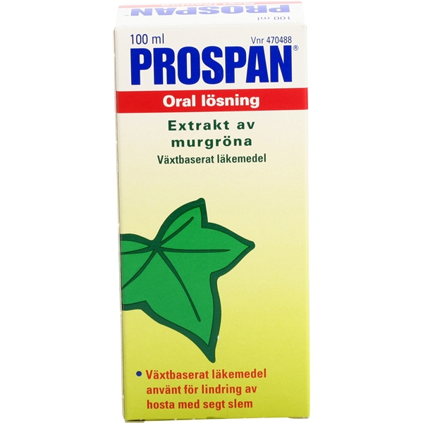 Prospan  (Växtbaserat läkemedel)