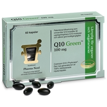 60 kapslar - Q10 Green 100 mg