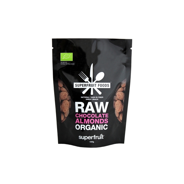 Raw Chocolate Almonds Organic