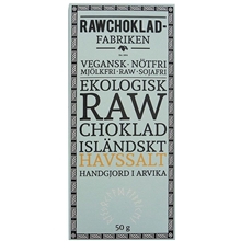 50 gram - Isländskt Havssalt - Rawchoklad