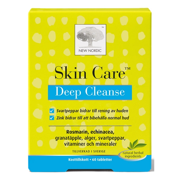 Skin Care Deep Cleanse Kosttillskott New Nordic