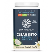 720 gram - Vanilj - Sunwarrior Clean Keto Protein Vanilj