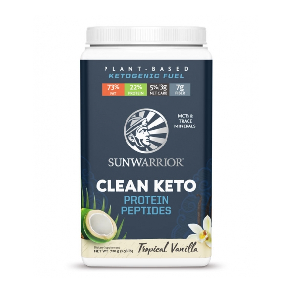 Sunwarrior Clean Keto Protein Vanilj