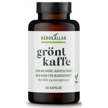 60 kapslar - Grönt kaffe & Krom