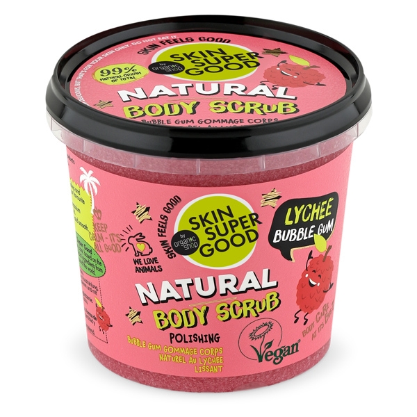 Body Scrub Lychee & Bubble Gum