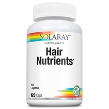 120 kapslar - Solaray Hair Nutrients