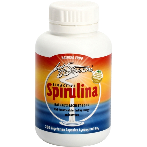 Lifestream Spirulina caps