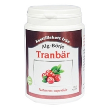 125 gram - Tranbärspulver