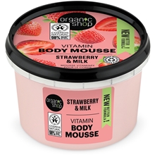 Body Mousse Strawberry & Milk 250 ml