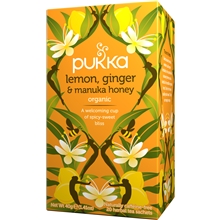 20 påse(ar) - Te Lemon, Ginger & Manuka