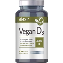 100 kapslar - Vegan D3 4000IE