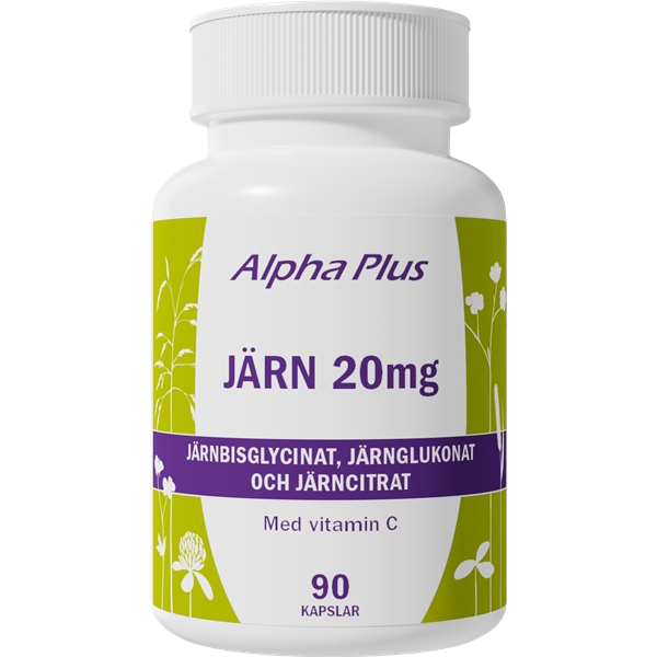 Järn 20 mg