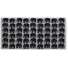 Svart - Elefantti Badhandduk 150x70
