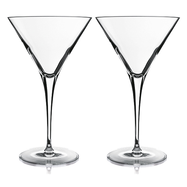 Elegante martiniglas/cocktailglas 2-pack