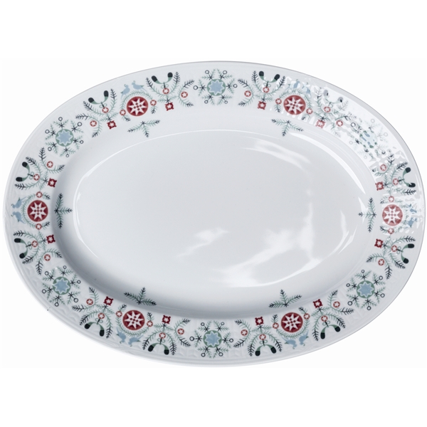 Swedish Grace Winter tallrik oval (Bild 1 av 2)