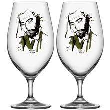 40 cl - Want him - Ölglas All About You 2-pack