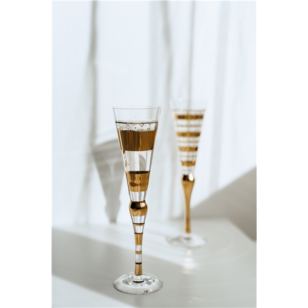 Clown Gold Champagneglas 2-pack (Bild 3 av 4)