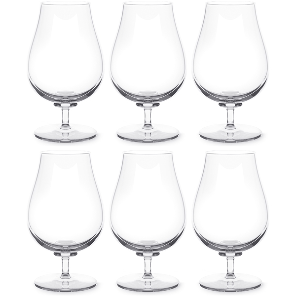 Paris bouquet Ölglas 6-pack