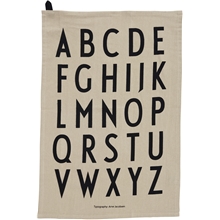Beige - Design Letters Classic Kökshandduk 2-pack