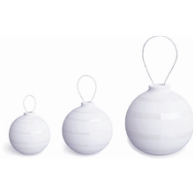 Pärlemor - Omaggio Julkulor 3-pack