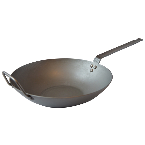 Mauviel Kolstål wok