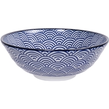 Waves - Nippon Blue Soba Bowl 21 cm