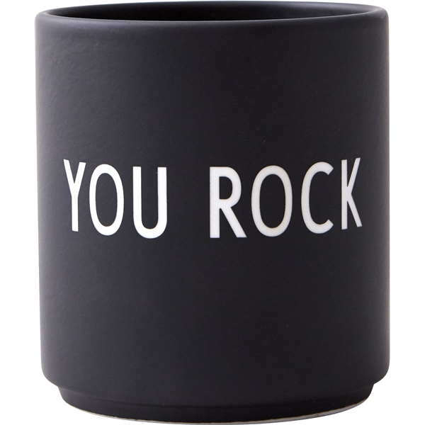 Design Letters Favoritmugg You Rock Svart (Bild 1 av 3)