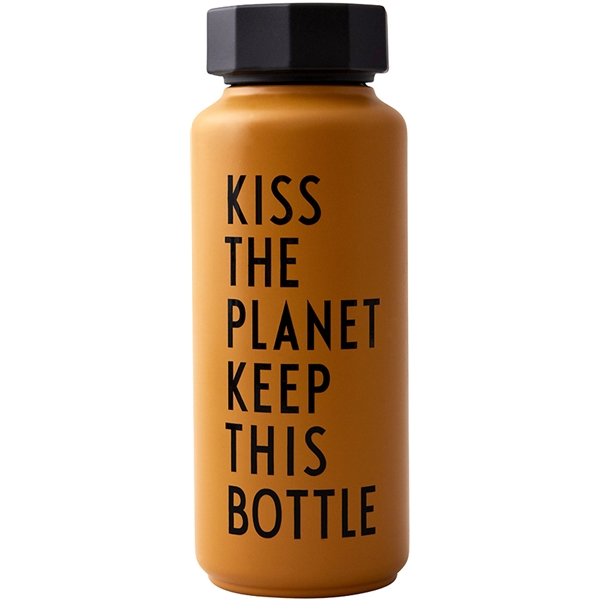 Design Letters Termosflaska Kiss The Planet (Bild 1 av 3)