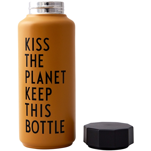 Design Letters Termosflaska Kiss The Planet (Bild 2 av 3)