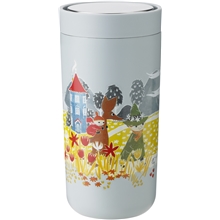 0.4 liter - Soft sky - Moomin To Go Click 0,4 L