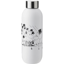 Moomin Keep Cool Dricksflaska 0,75 L Soft white