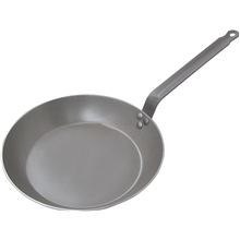 24 cm - De Buyer Stekpanna Kolstål Plus