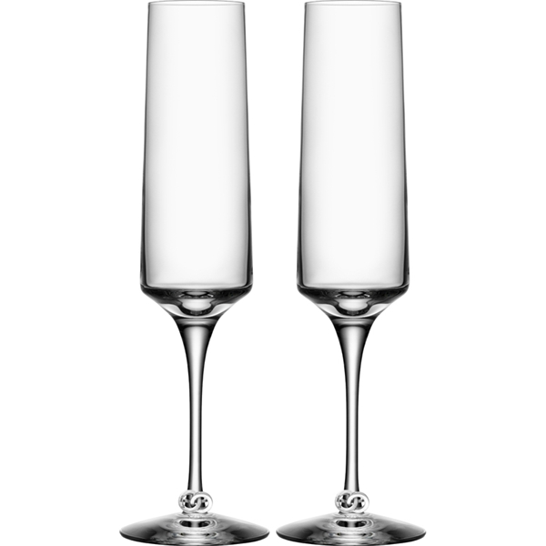 Symbols You & Me Champagne Flute 2-pack