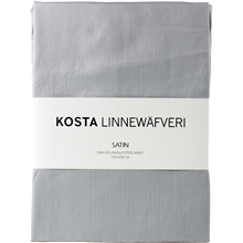 Ljusgrå - Kosta Linnewäfveri Satin Dra-på-lakan 120x200