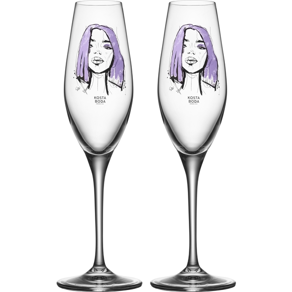 All About You Champagneglas 2-pack (Bild 1 av 4)