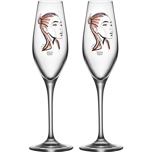 Champagneglas All About You 2-pack (Bild 1 av 4)