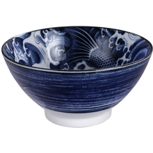 Carp Sori Bowl 18x9cm Blue