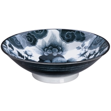 Lion Peony Menbachi Bowl 25.2x7.7cm