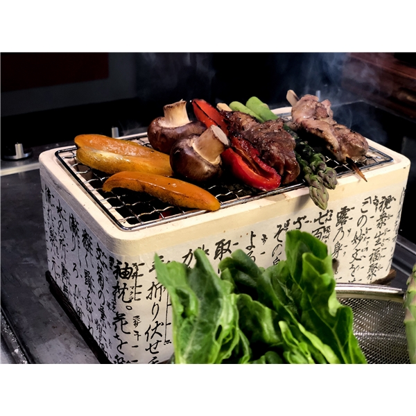 Satake Hibachi Bordsgrill rektangulär (Bild 2 av 6)
