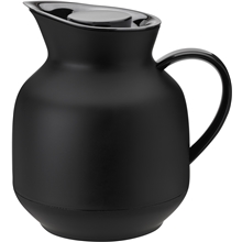 1 liter - Soft black - Amphora termoskanna te 1L