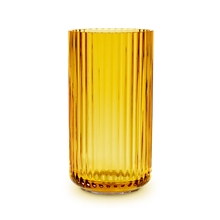 Lyngbyvasen Glas amber