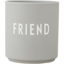 Design Letters Favoritkopp Friend / Grey