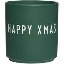 Design Letters Favourite Cups Happy Xmas / Dark Green