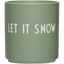 Design Letters Favourite Cups Let it snow / Green