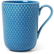 Blå - Lyngby Rhombe Color Mugg med handtag 33cl